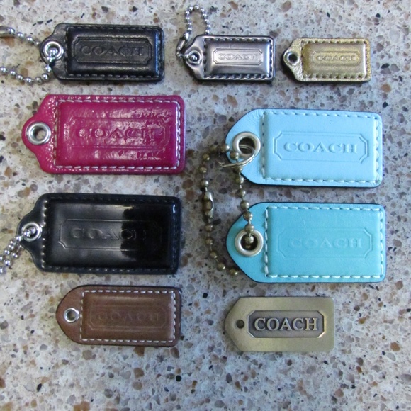 Coach Authentic Various Size Keychains - Picture 1 of 12
